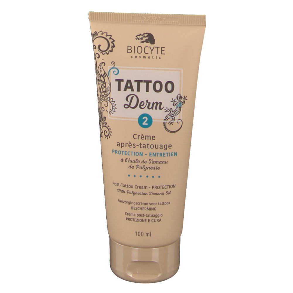 Biocyte Tattoo Derm 2 Crème après tatouage shop pharmacie fr