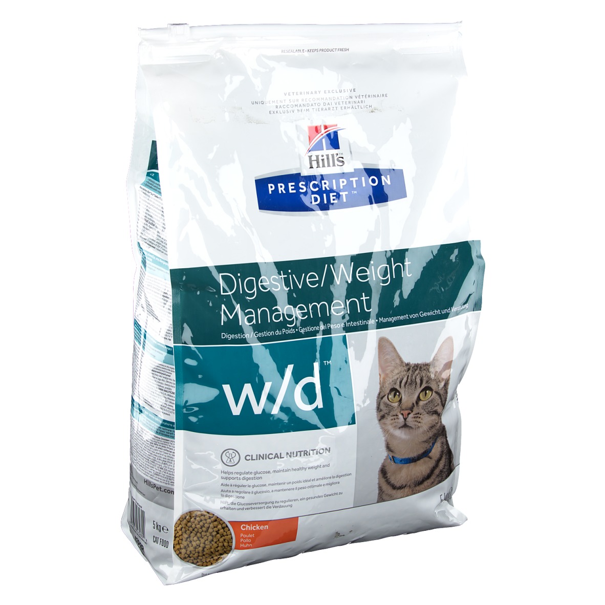Hills Feline Chat Prescription Diet w/d shoppharmacie.fr