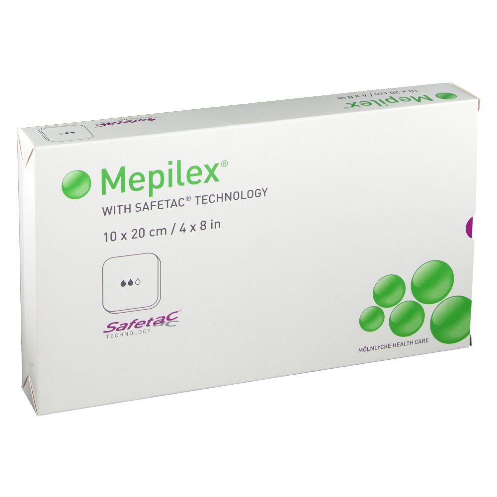 Mepilex 10  cm  x 20 cm  shop pharmacie fr