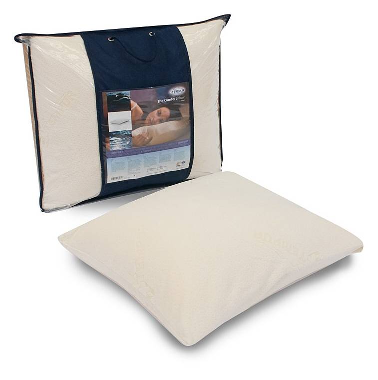 DISTRAC Tempur Comfort Oreiller Confort + Housse 50 cm x 60 cm