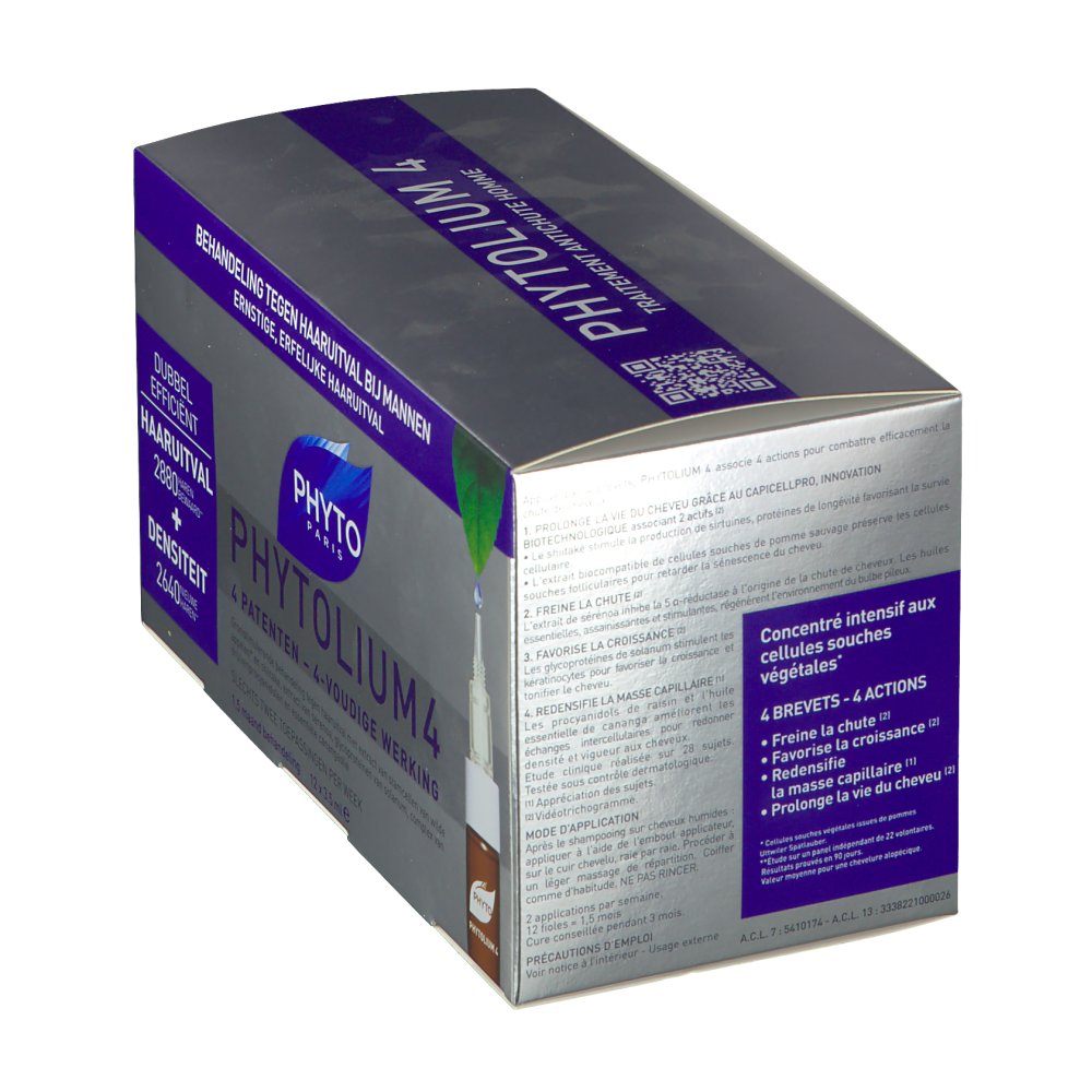 Phyto Phytolium 4 Homme traitement antichute  shoppharmacie.fr