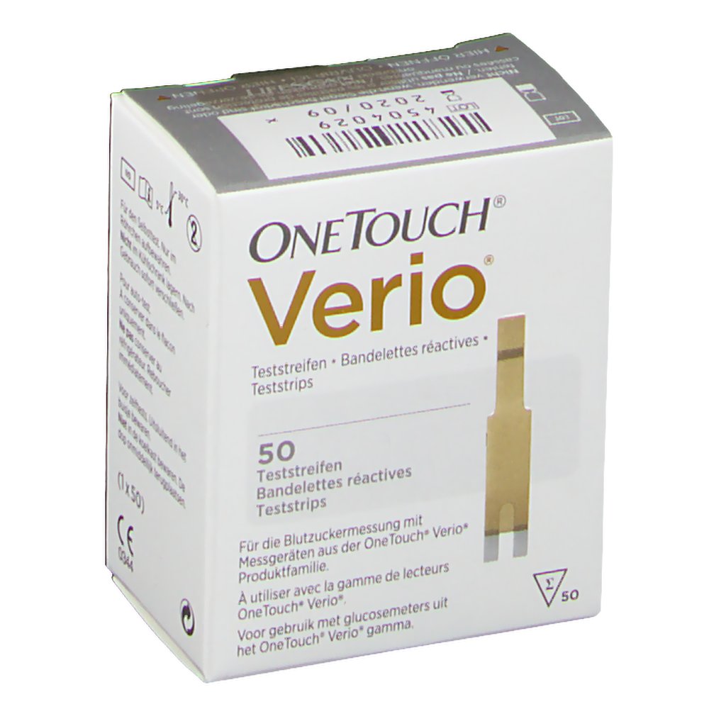 OneTouch® Verio Bandelettes réactives - shop-pharmacie.fr