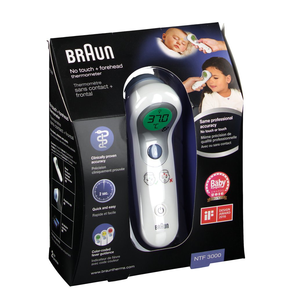 braun thermom 232 tre sans contact frontal ntf3000 shop braun thermom 232 tre sans contact frontal ntf3000 shop