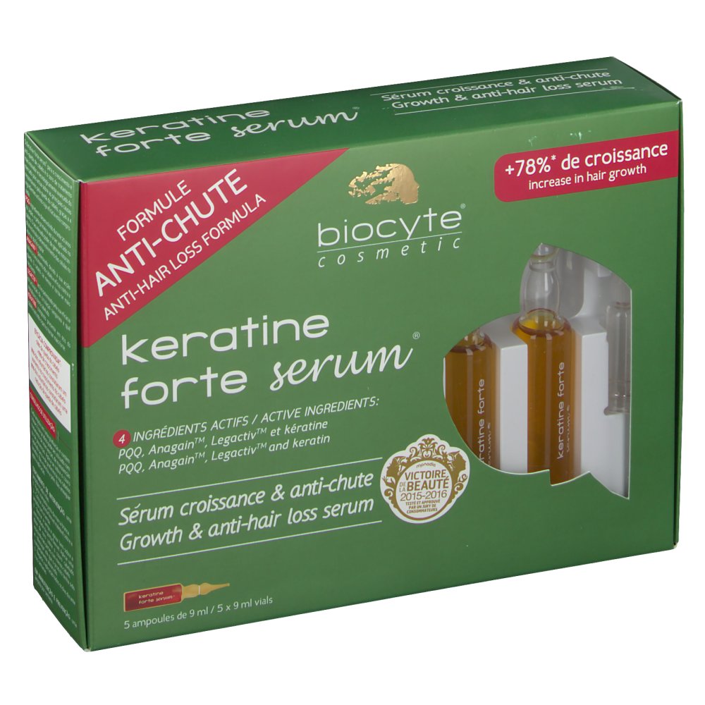 Biocyte Keratine Forte Serum Anti-Chute - shop-pharmacie.fr