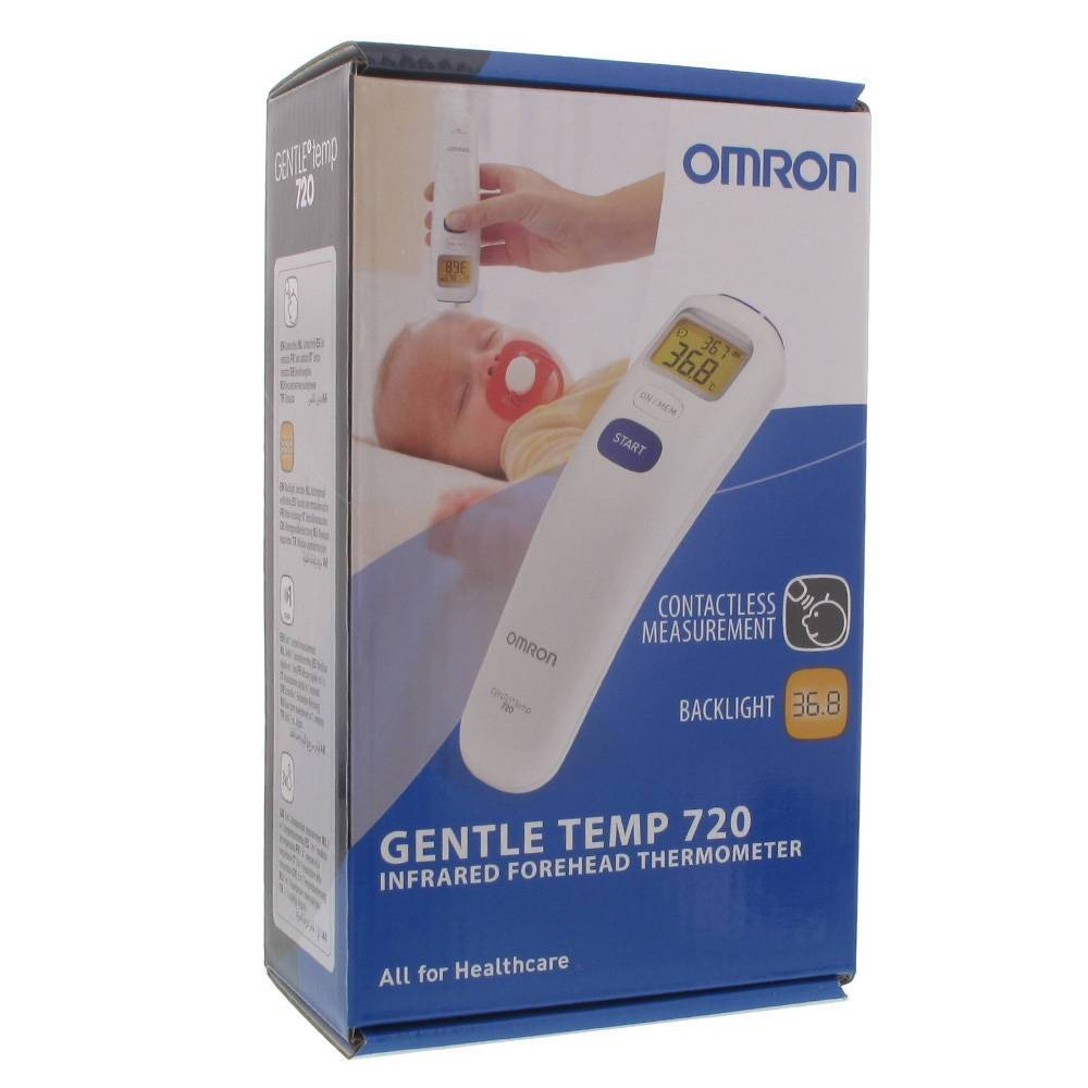 Omron Gentle Temp 720 Pro Thermomètre Frontal Digitale shoppharmacie.fr