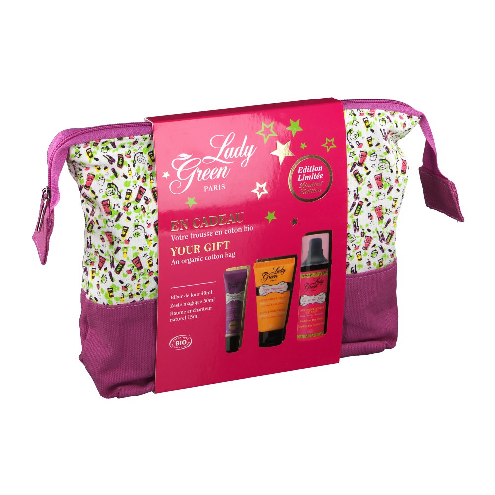 IC PHARMA DISTRIBUTION Lady Green Set Soin corps Edition limitée