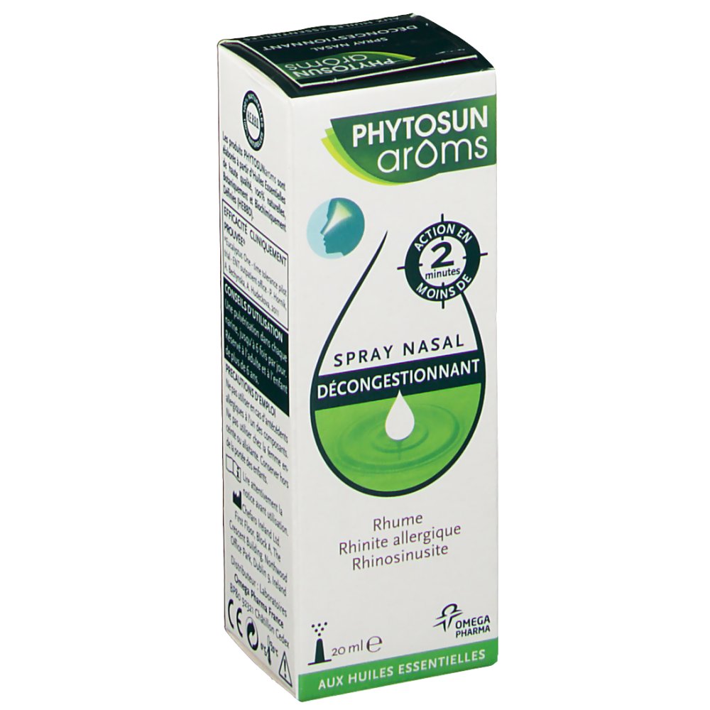 Phytosun Aroms spray nasal décongestionnant  shoppharmacie.fr