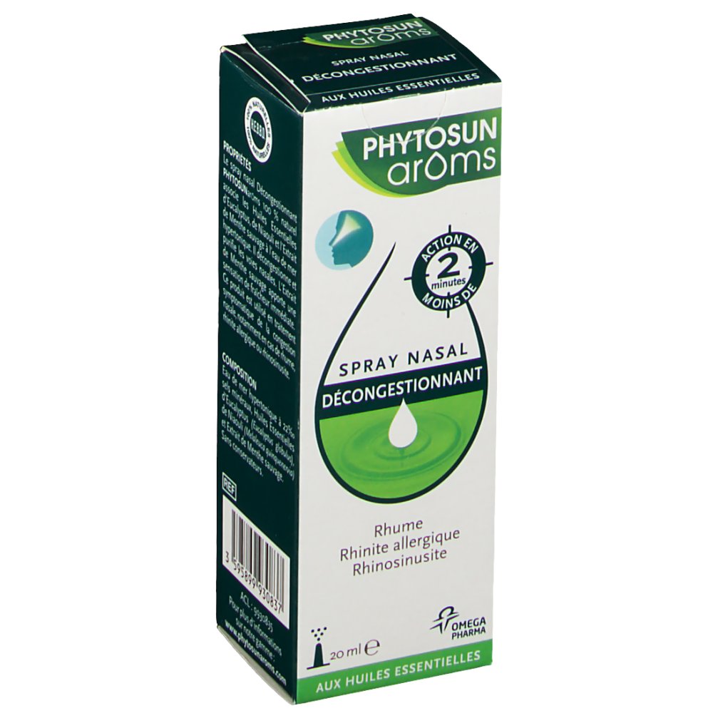 Phytosun Aroms spray nasal décongestionnant  shoppharmacie.fr