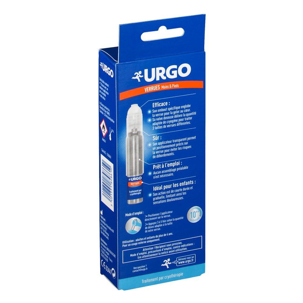 Urgo cryothérapie anti-verrues mains et pieds - shop Urgo cryothérapie anti-verrues mains et pieds - shop