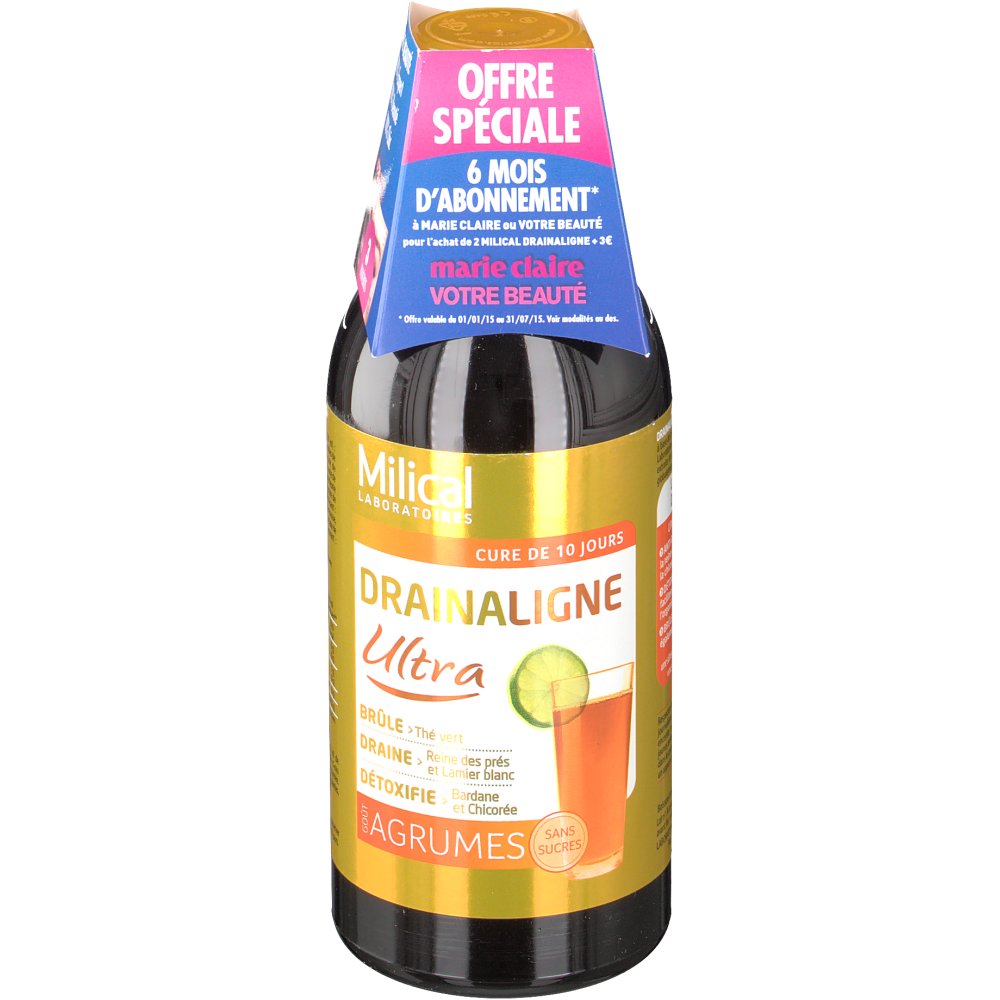 Milical Drainaligne Ultra Agrumes - shop-pharmacie.fr Milical Drainaligne Ultra Agrumes - shop-pharmacie.fr