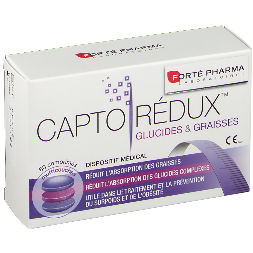 Forté Pharma Capto Rédux glucides et graisses - shop ... Forté Pharma Capto Rédux glucides et graisses - shop ...