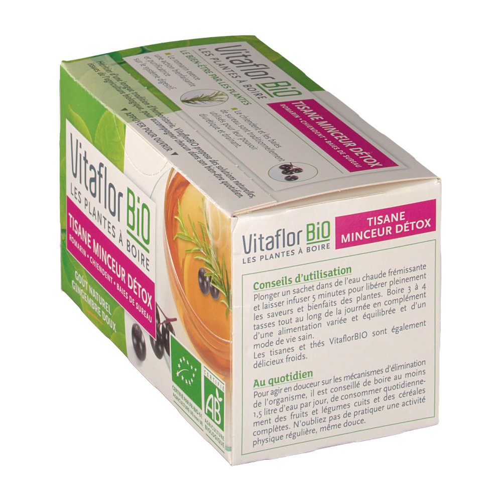 Vitaflor Bio Tisane minceur détox - shop-pharmacie.fr