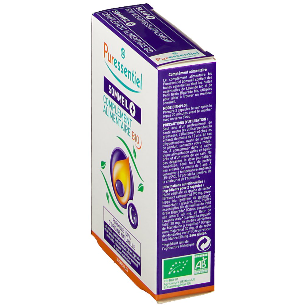Puressentiel sommeil complément alimentaire bio - shop Puressentiel sommeil complément alimentaire bio - shop