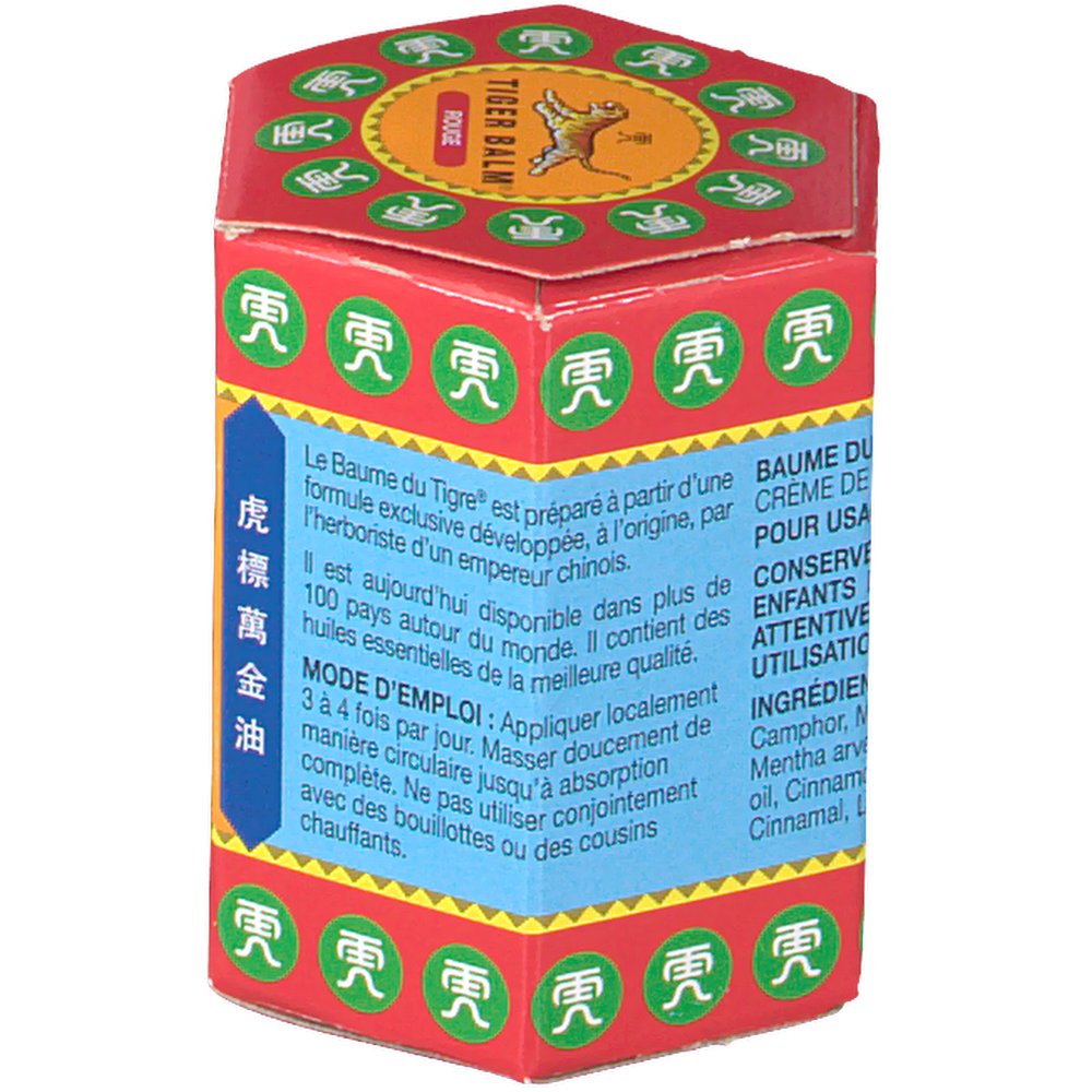 Baume du Tigre Rouge - shop-pharmacie.fr Baume du Tigre Rouge - shop-pharmacie.fr