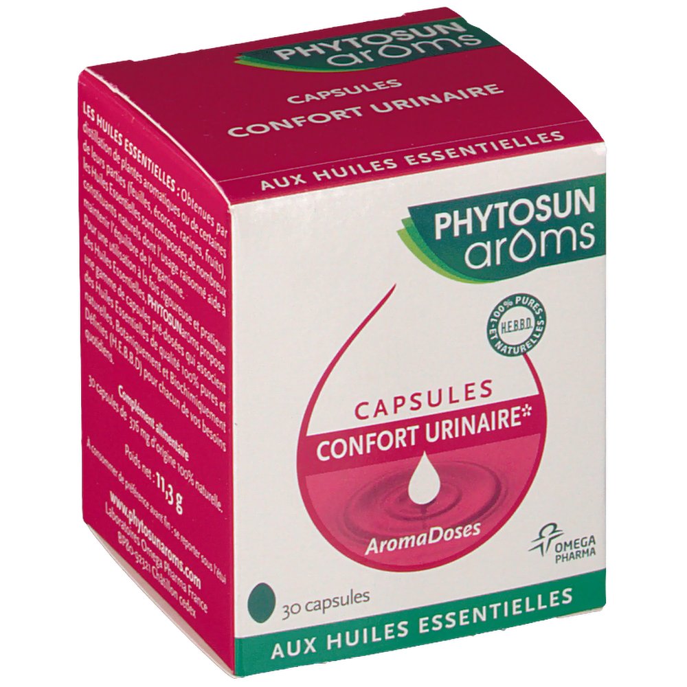 Phytosun Aroms aromadoses confort urinaire  shoppharmacie.fr