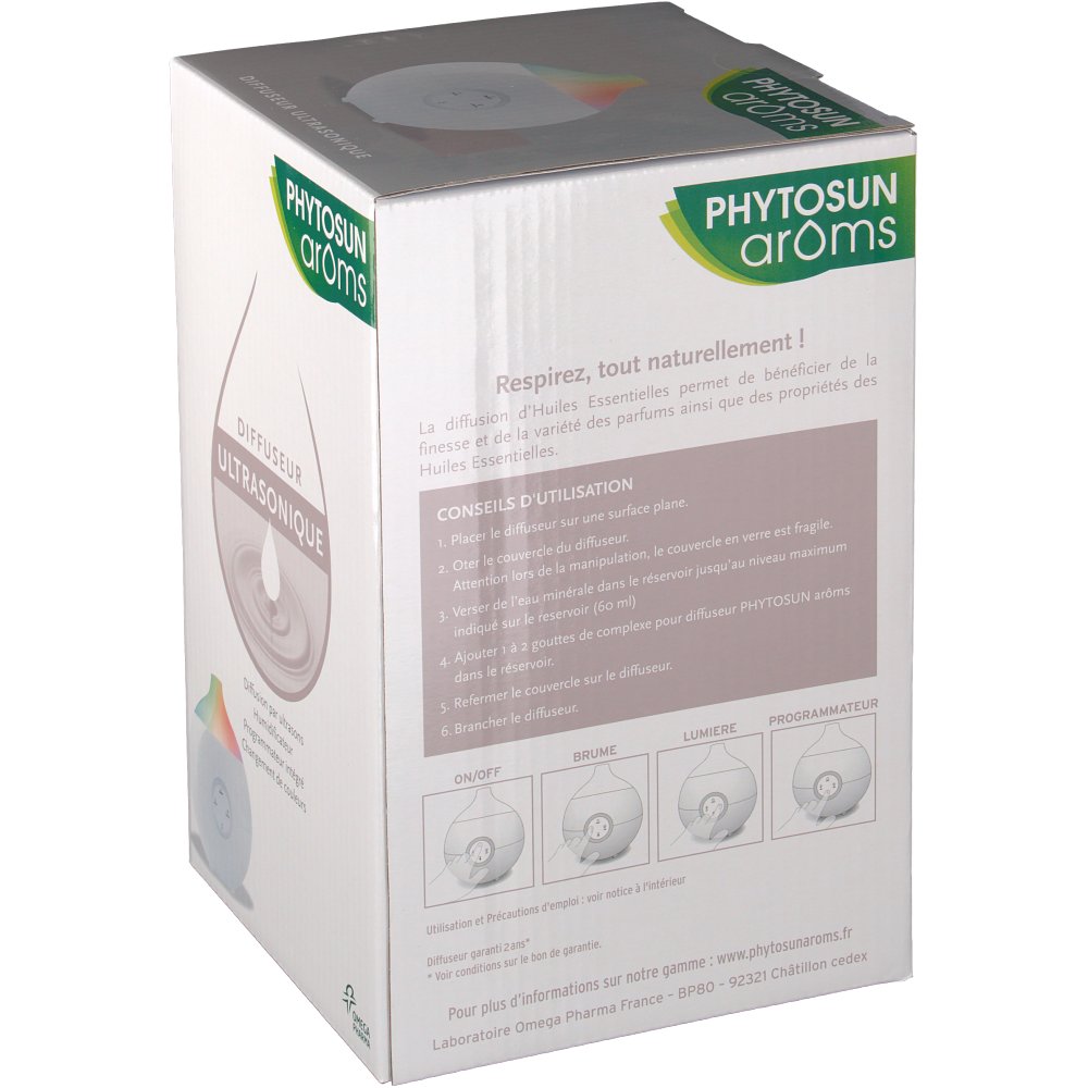 Phytosun Aroms diffuseur ultrasonique goutte  shoppharmacie.fr