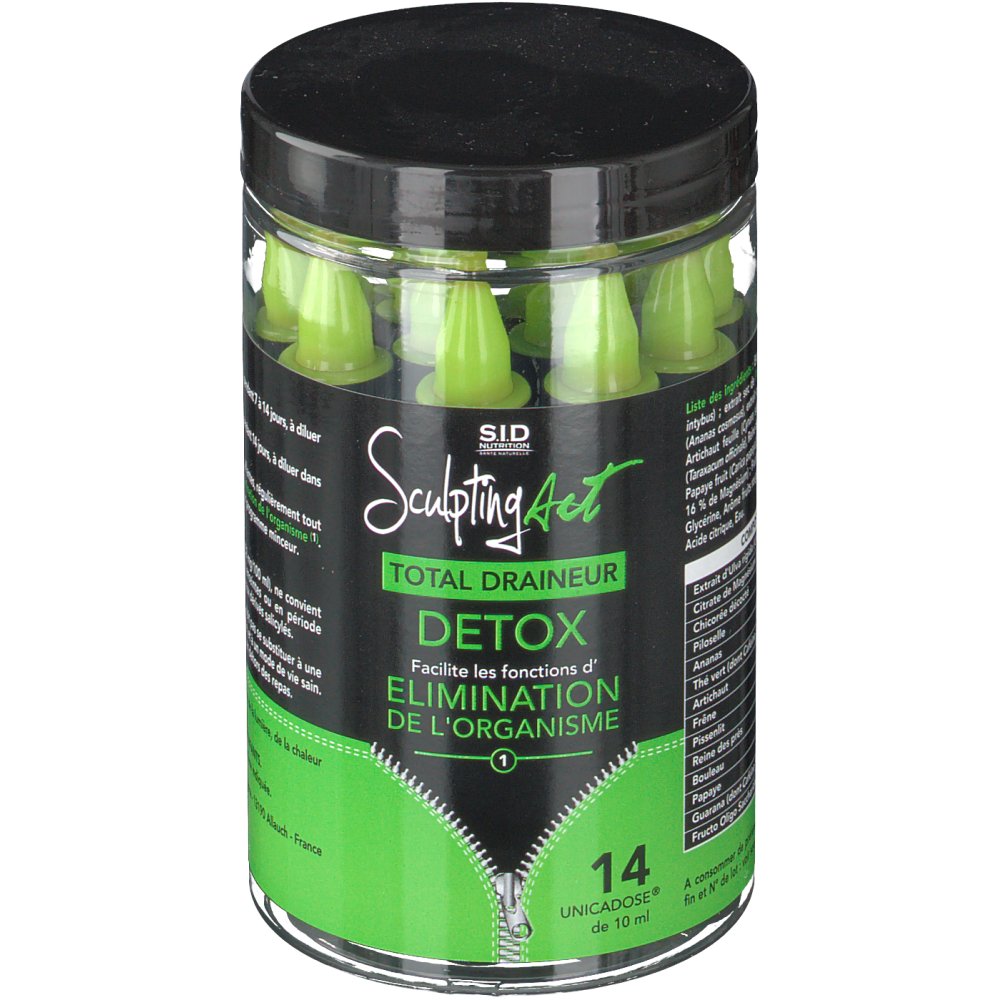 SID Nutrition Sculpting act total draineux detox - shop SID Nutrition Sculpting act total draineux detox - shop