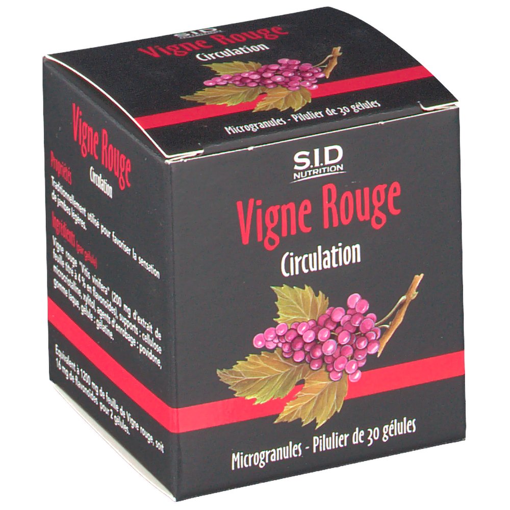 SID Nutrition Phytoclassics Vigne rouge - shop-pharmacie.fr SID Nutrition Phytoclassics Vigne rouge - shop-pharmacie.fr