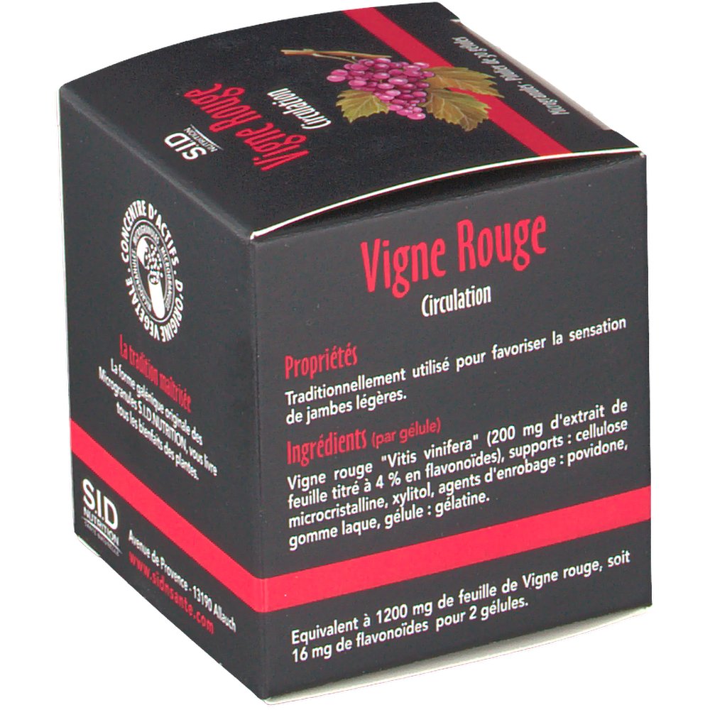 SID Nutrition Phytoclassics Vigne rouge - shop-pharmacie.fr SID Nutrition Phytoclassics Vigne rouge - shop-pharmacie.fr