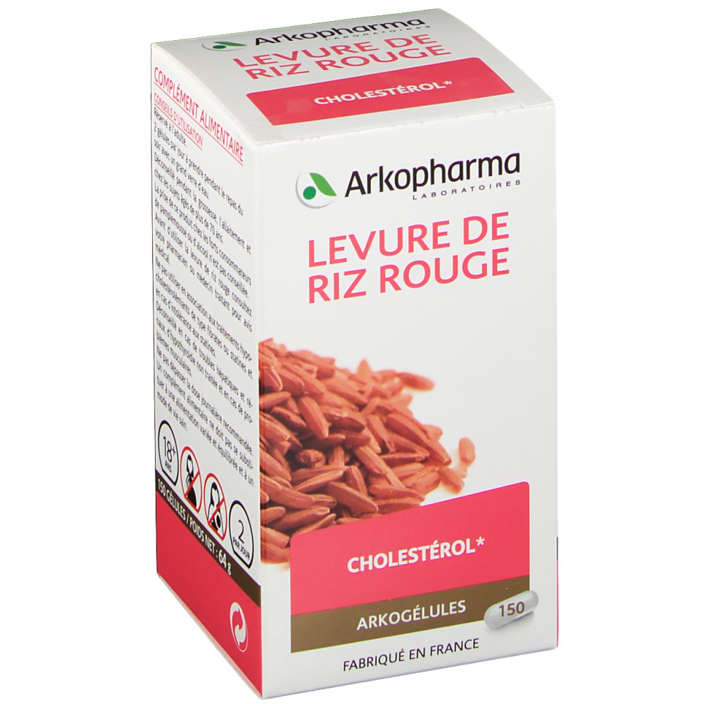 Arkopharma Arkogélules Levure riz rouge  shoppharmacie.fr