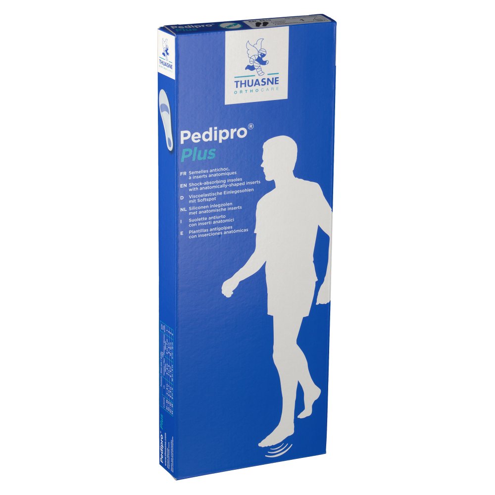 Thuasne pedipro Plus semelles ou talonnettes Taille 37 - 39 cm