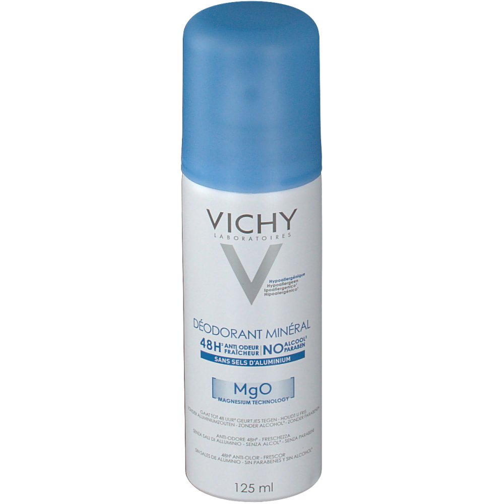 Vichy Déodorant Minéral Sans sels d'aluminium Aerosol shoppharmacie.fr
