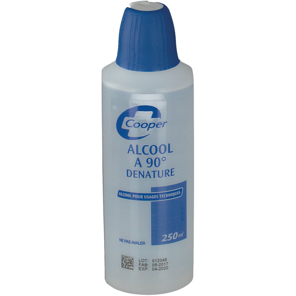 Cooper Alcool a 90° Denature shoppharmacie.fr