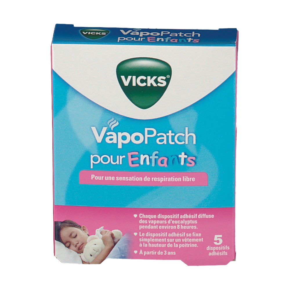 Vicks® VapoPatch pour Enfants shoppharmacie.fr