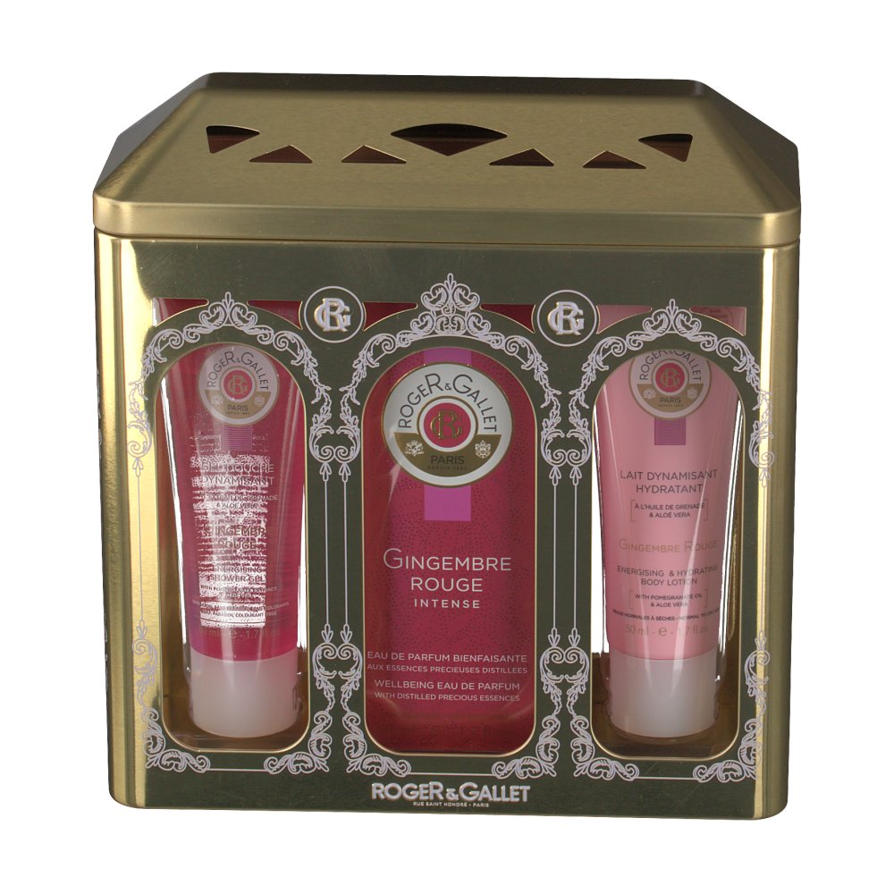 Roger & Gallet Coffret Noël Eau Parfumée Gingembre Rouge Intense 50 ml