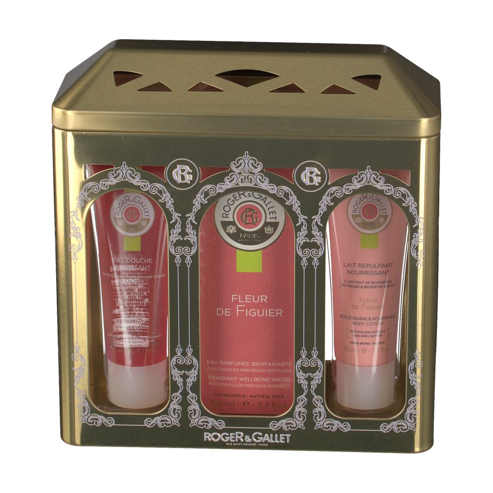 Roger & Gallet Coffret Noël Eau Parfumée Fleur de figuier 100 ml