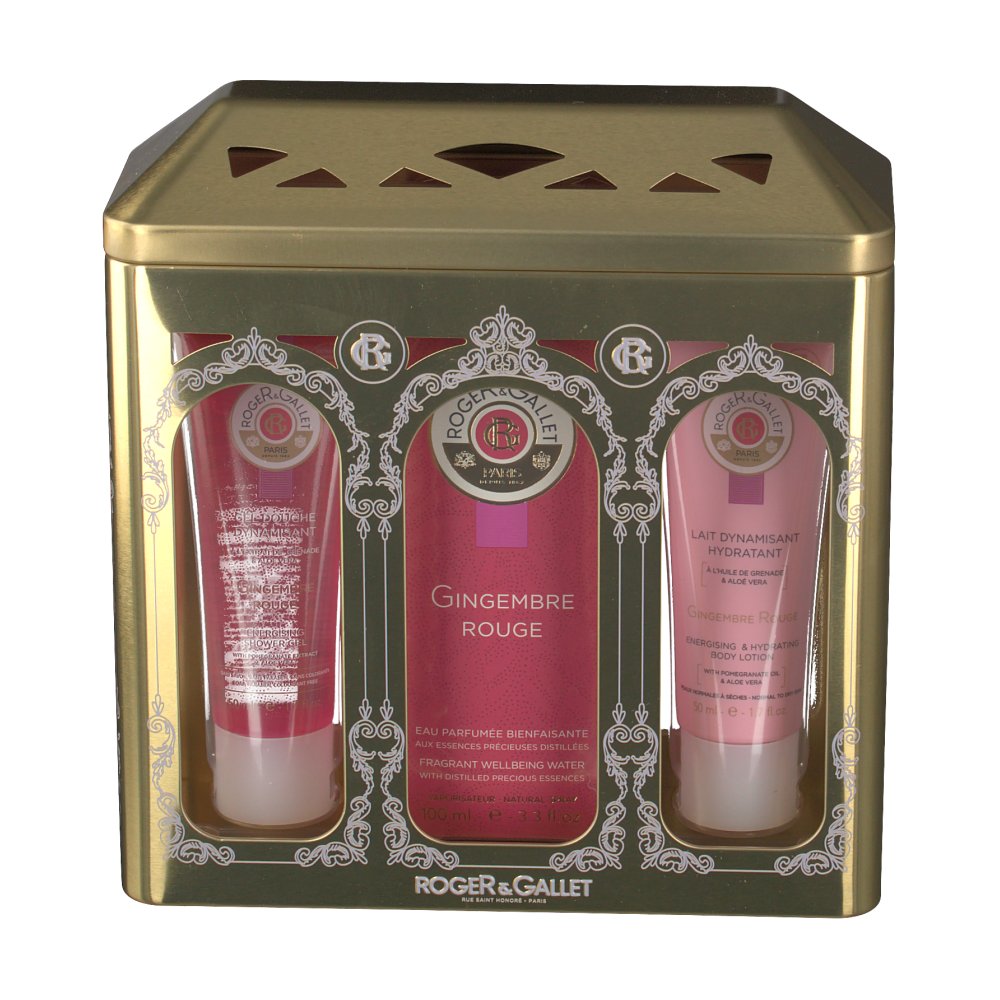 Roger & Gallet Coffret Noël Eau Parfumée Gingembre Rouge 100 ml