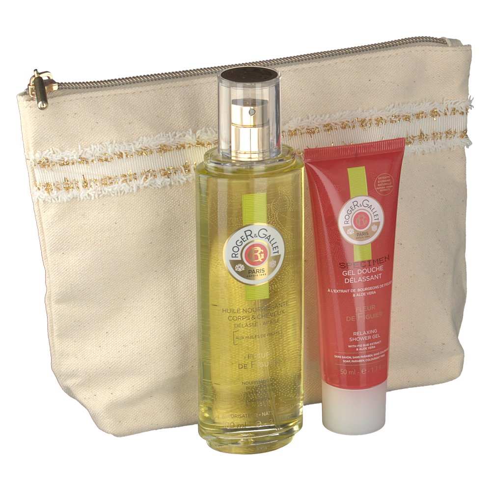Roger & Gallet Trousse Noël Huile Fleur de Figuier 100 ml