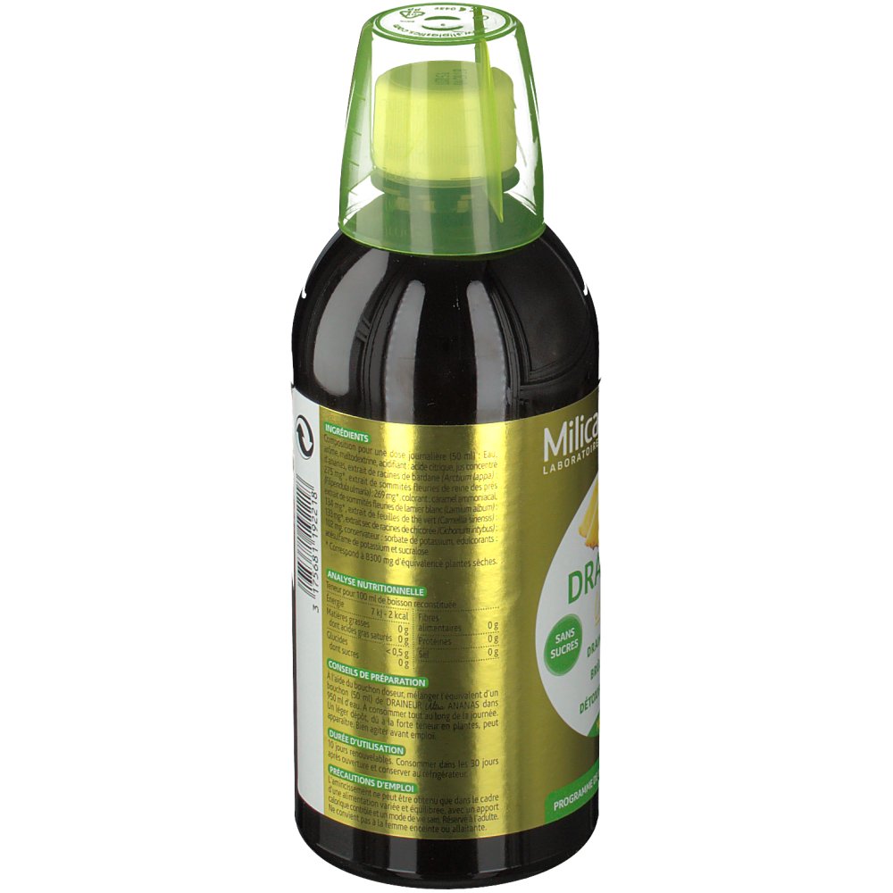 Milical Draineur ultra ananas - shop-pharmacie.fr Milical Draineur ultra ananas - shop-pharmacie.fr