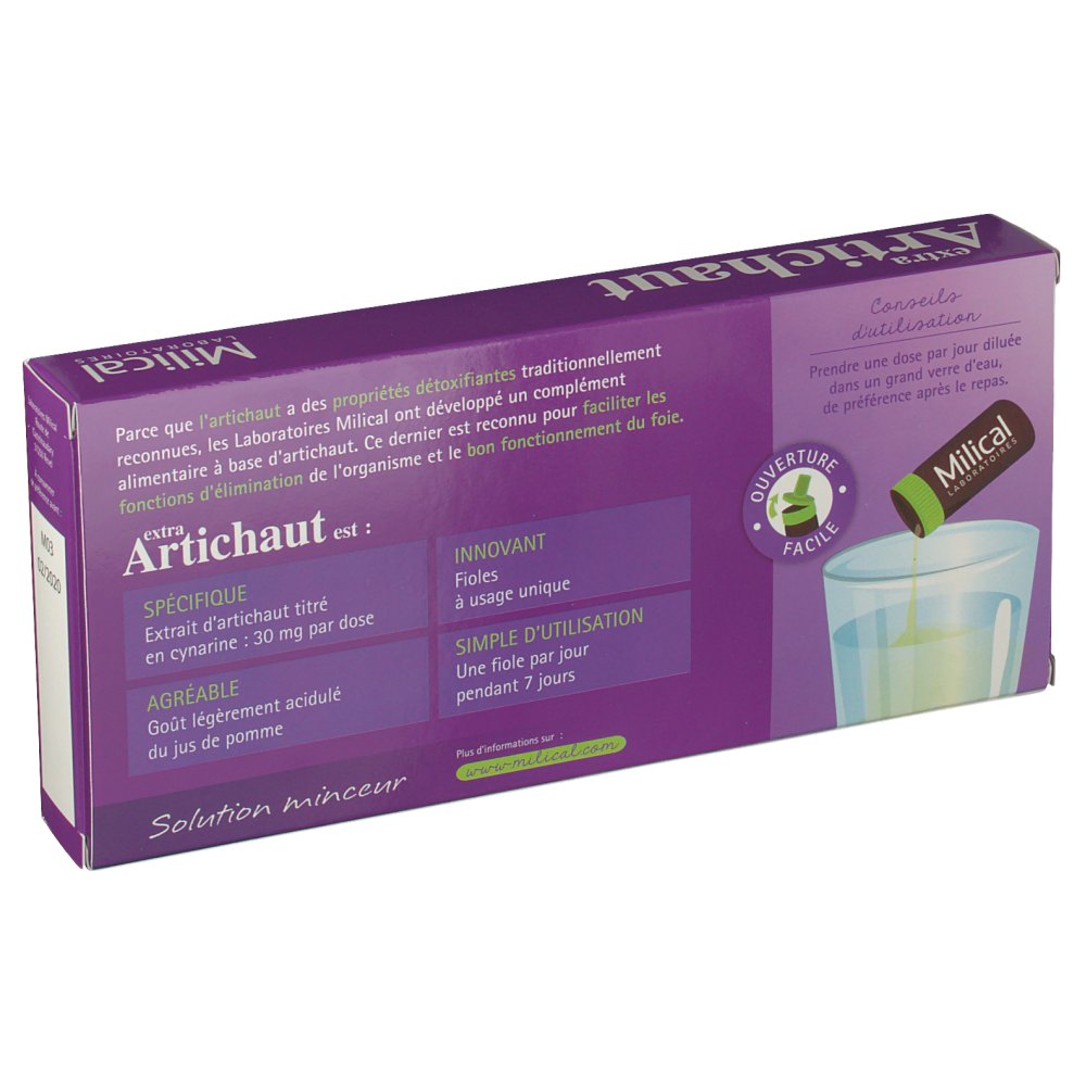 Milical extra Artichaut Détox - shop-pharmacie.fr Milical extra Artichaut Détox - shop-pharmacie.fr