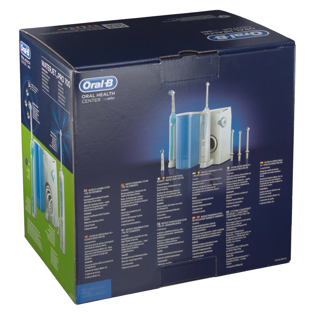 oral b waterjet cleaning system pro 700 electric toothbrush