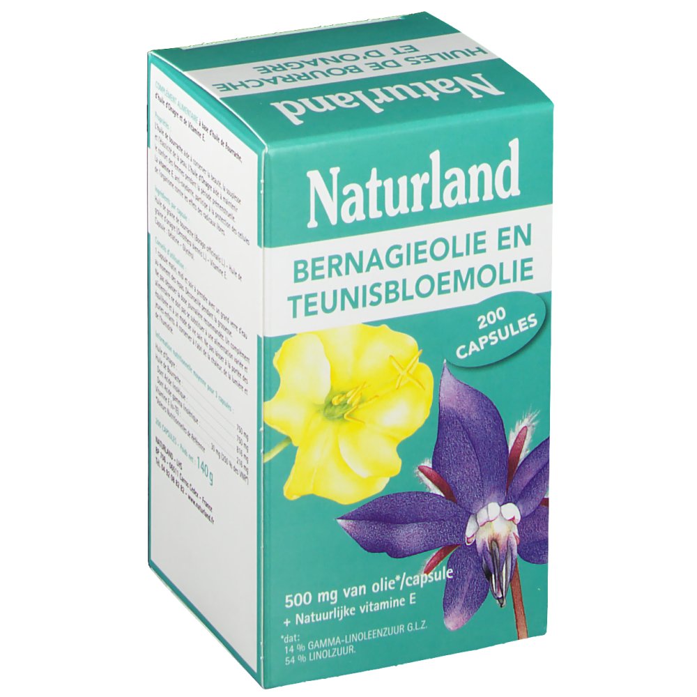 Naturland Huile de Bourrache et d´Onagre - shop-pharmacie.fr