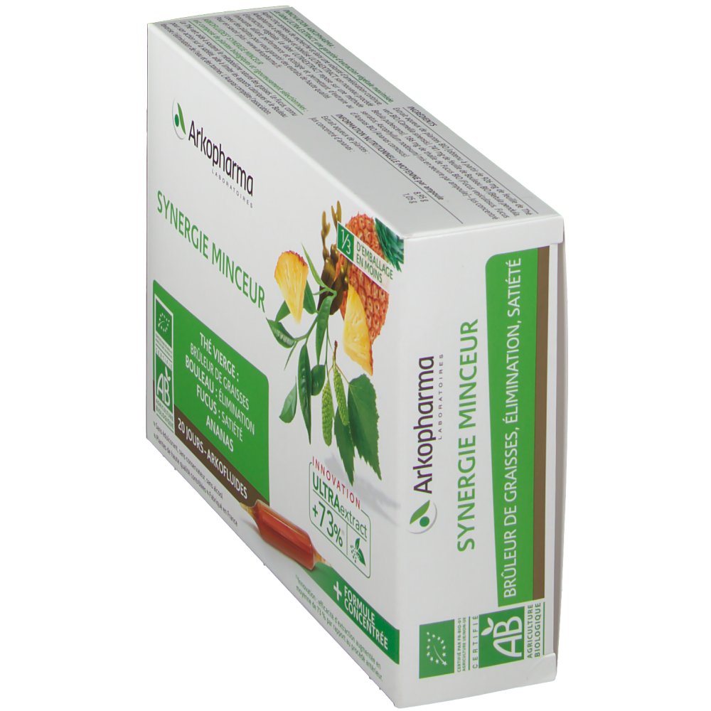 Arkopharma Arkofluides® Synergie Minceur Bio  shoppharmacie.fr