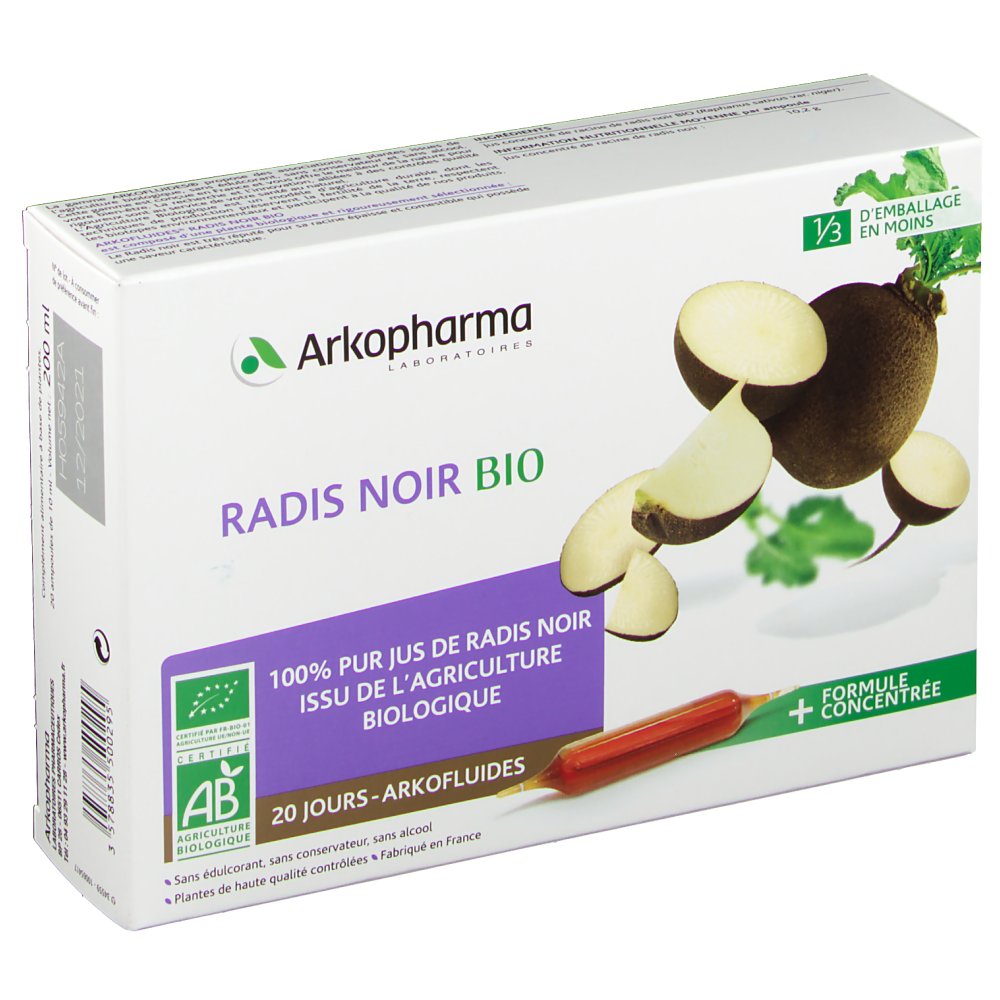 Arkofluides® Radis Noir Bio shoppharmacie.fr