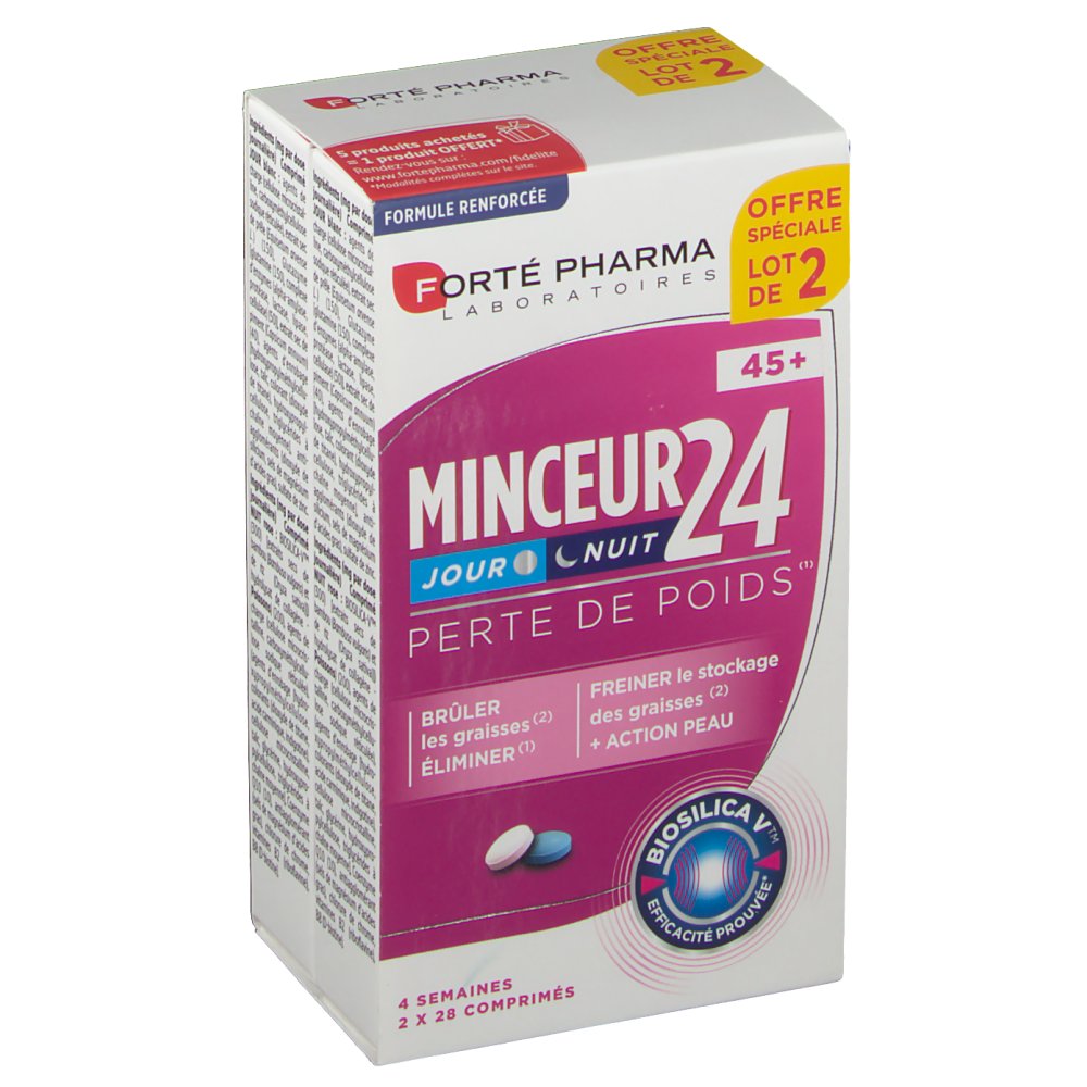 Forté Pharma Minceur 24h 45+ Jour/Nuit