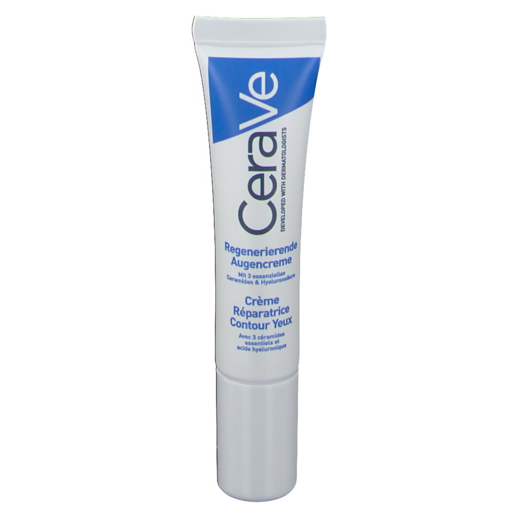 CeraVe Crème Réparatrice Contour des Yeux + 1 Mini Lait Hydratant