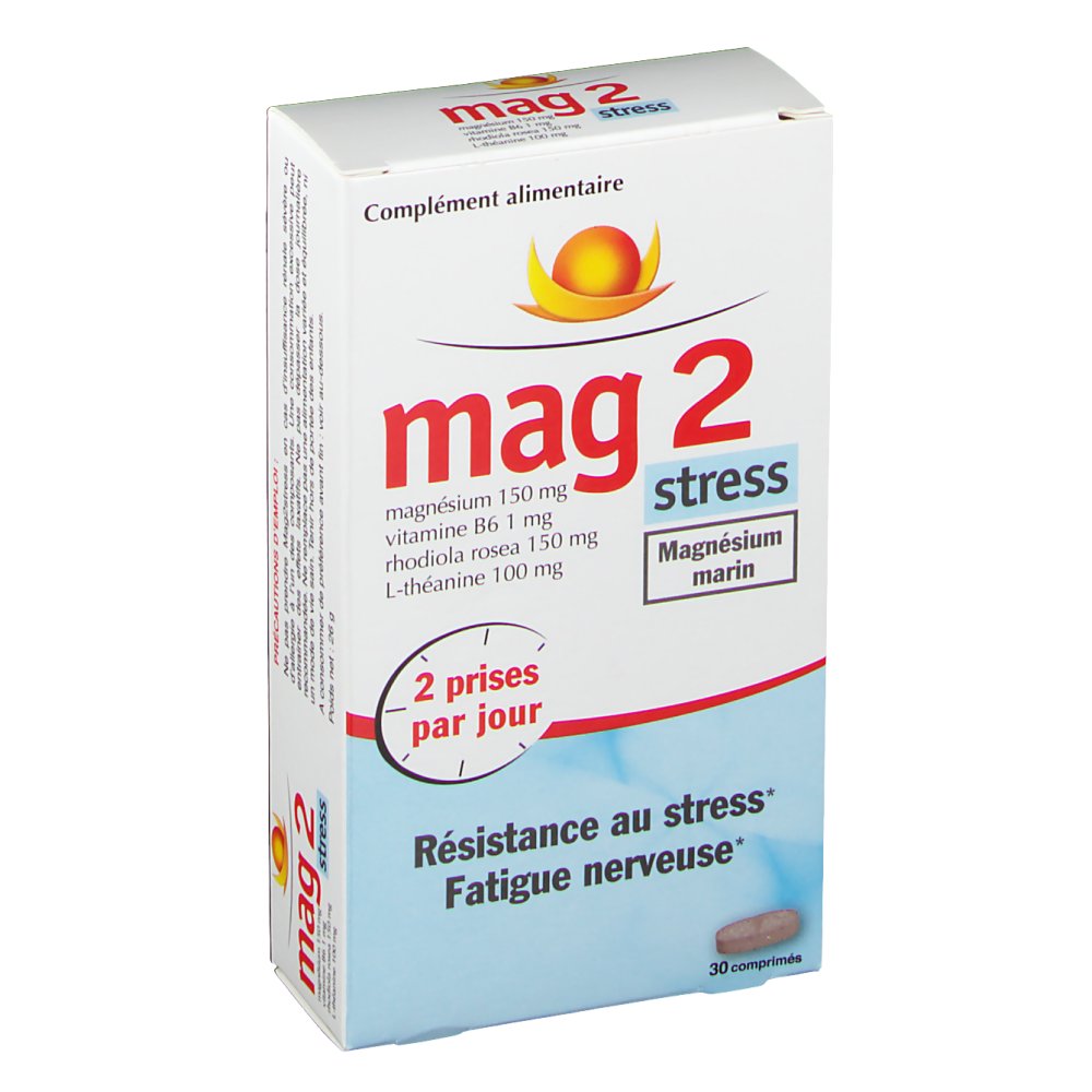 mag 2 stress Magnésium marin shoppharmacie.fr