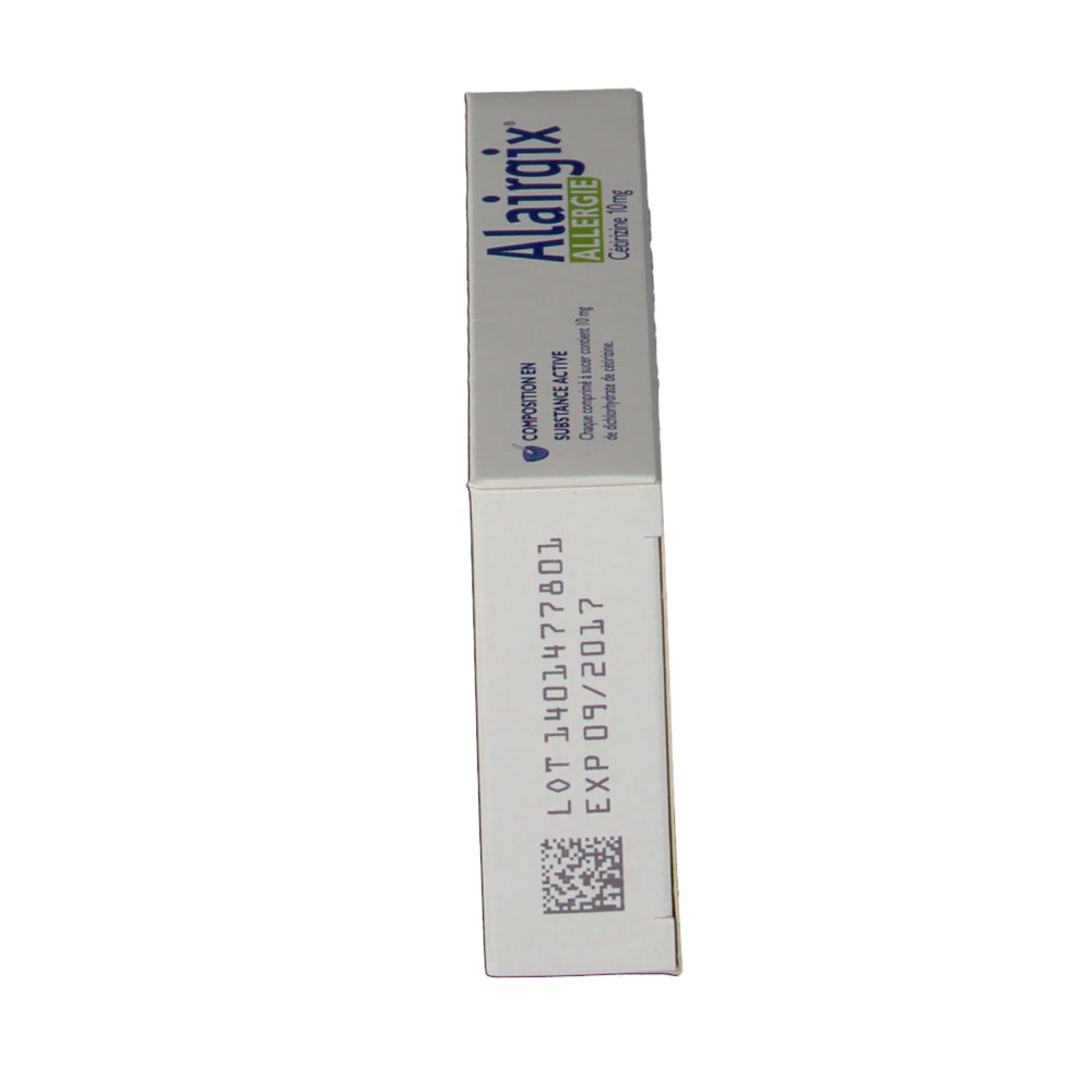 Alairgix® Allergie Cétrizine 10 mg - shop-pharmacie.fr Alairgix® Allergie Cétrizine 10 mg - shop-pharmacie.fr