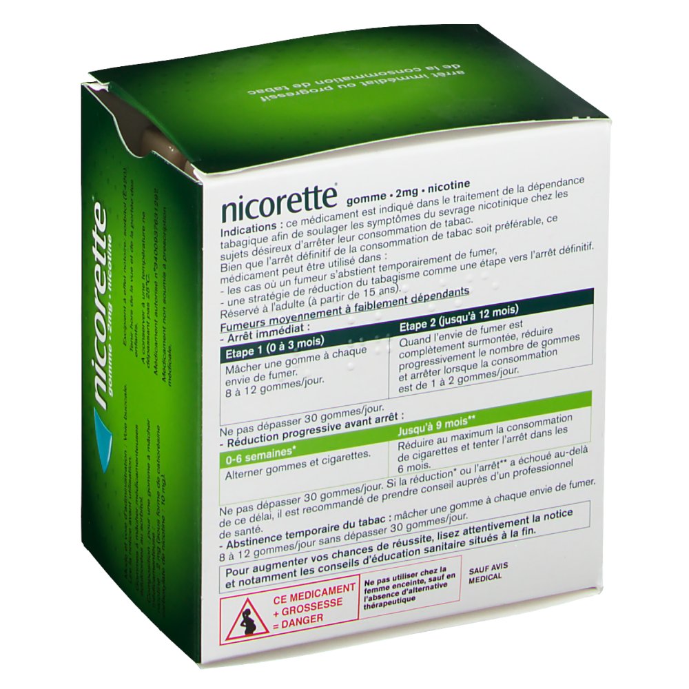 Nicorette S s 2 Mg Shop pharmacie fr
