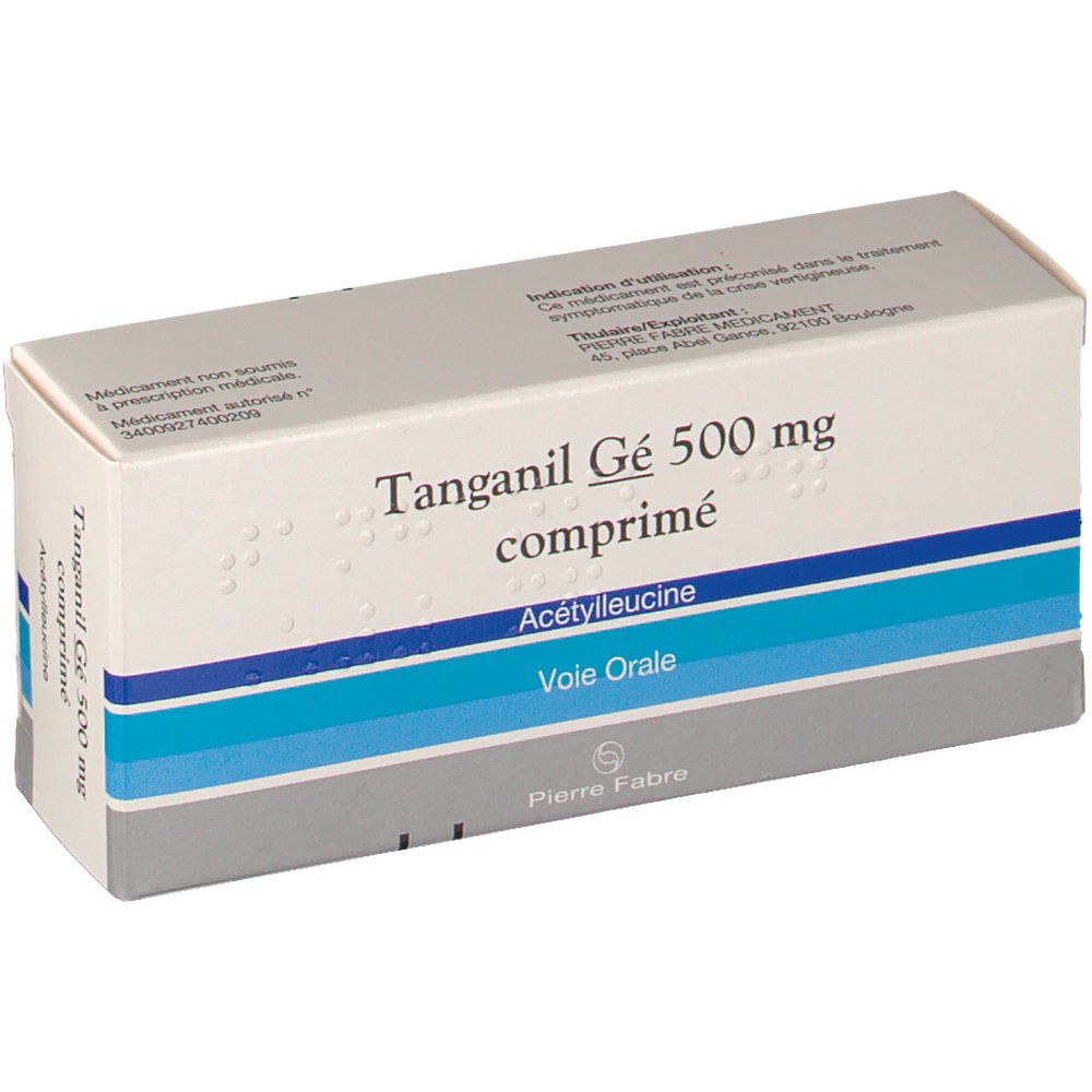 Pierre Fabre Tanganil Gé 500 mg - shop-pharmacie.fr Pierre Fabre Tanganil Gé 500 mg - shop-pharmacie.fr