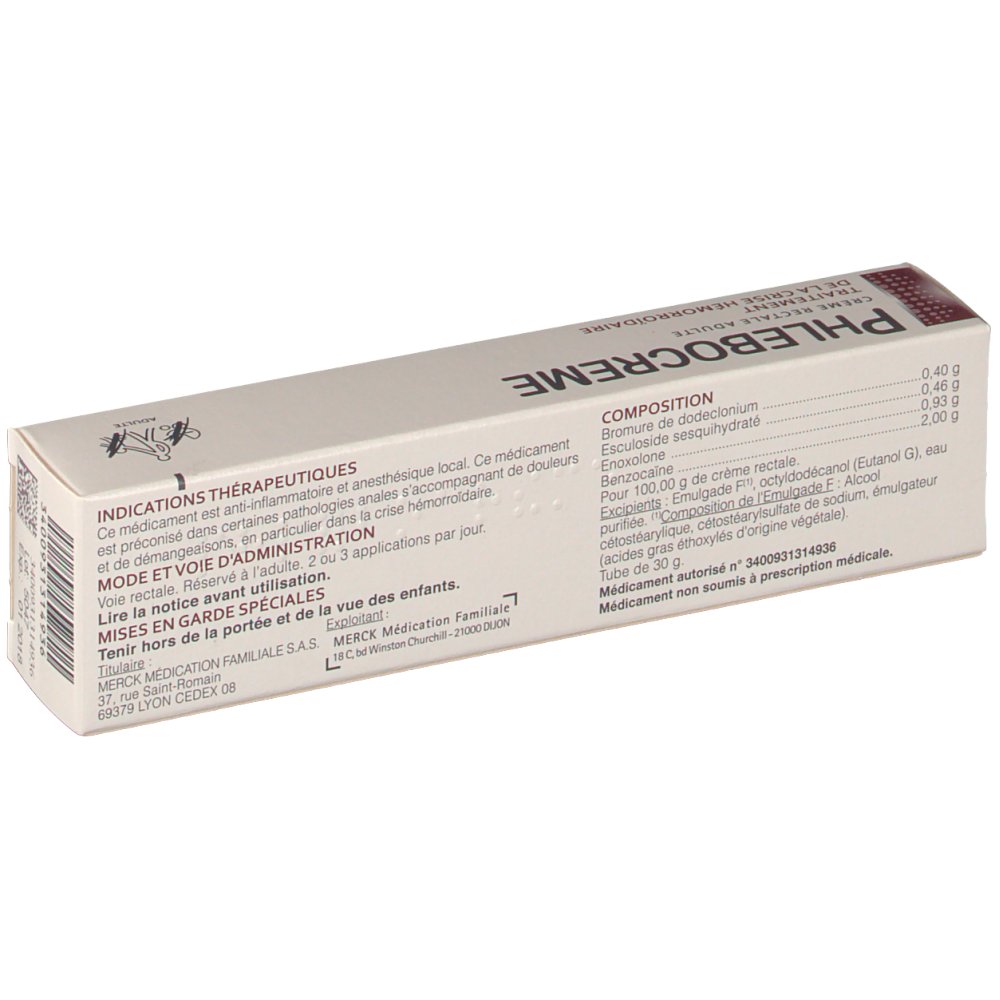 Merck Phlebocreme - shop-pharmacie.fr Merck Phlebocreme - shop-pharmacie.fr
