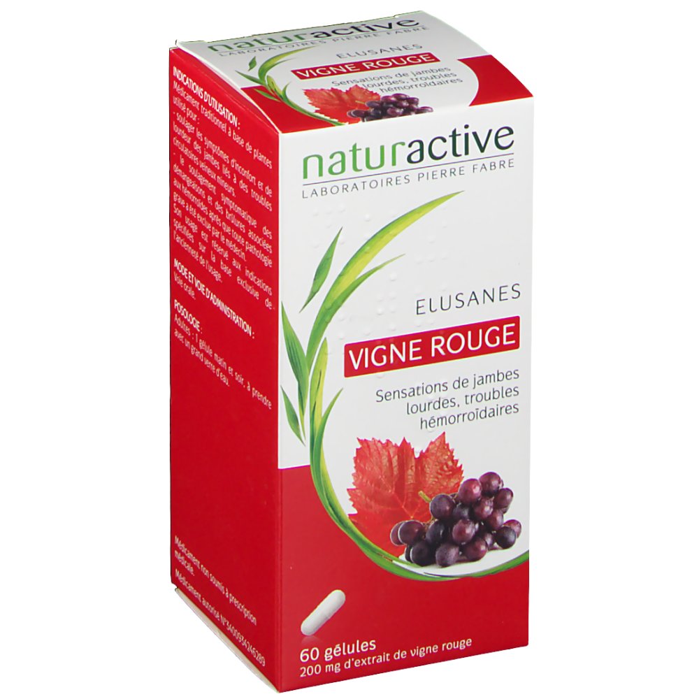 Naturactive Elusanes Vigne rouge - shop-pharmacie.fr Naturactive Elusanes Vigne rouge - shop-pharmacie.fr