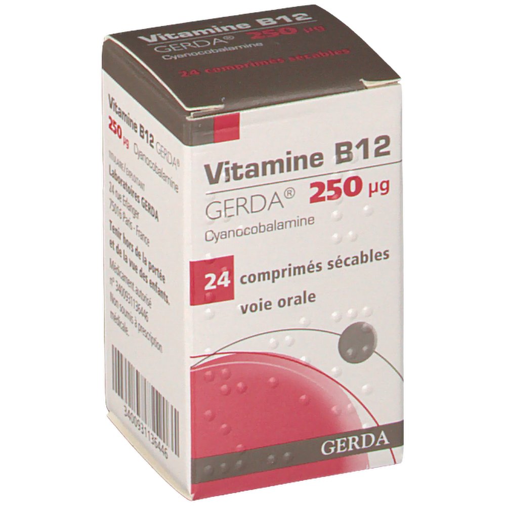Vitamine B12 Gerda 1000 Ug 4 Ml