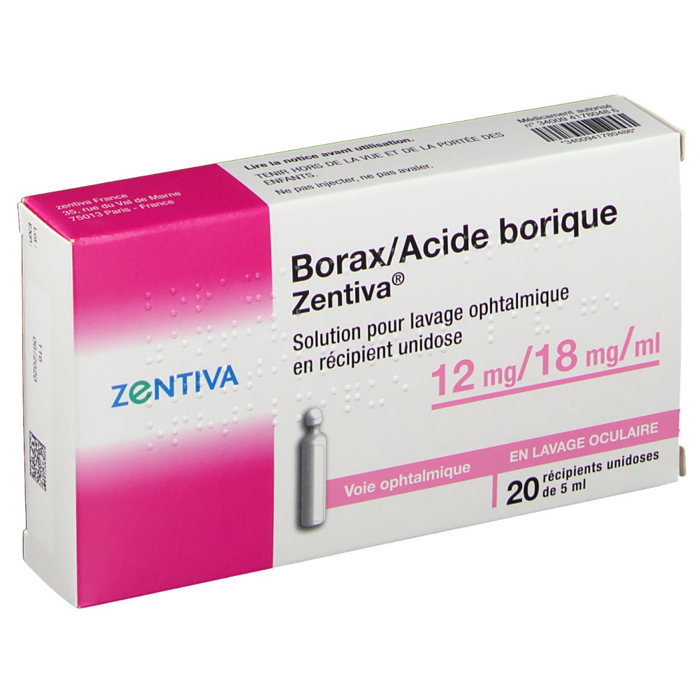 Difference Entre Acide Borique Et Serum Physiologique