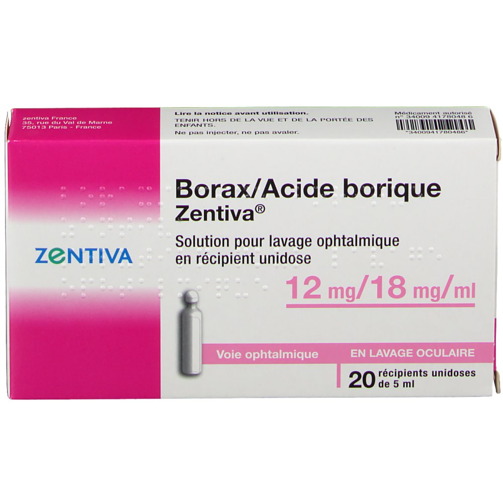 Borax Acide Borique A Partir De Quel Age