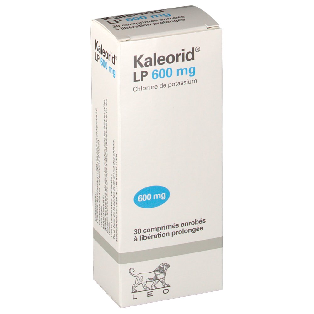 Kaleorid® LP 600 mg - shop-pharmacie.fr Kaleorid® LP 600 mg - shop-pharmacie.fr